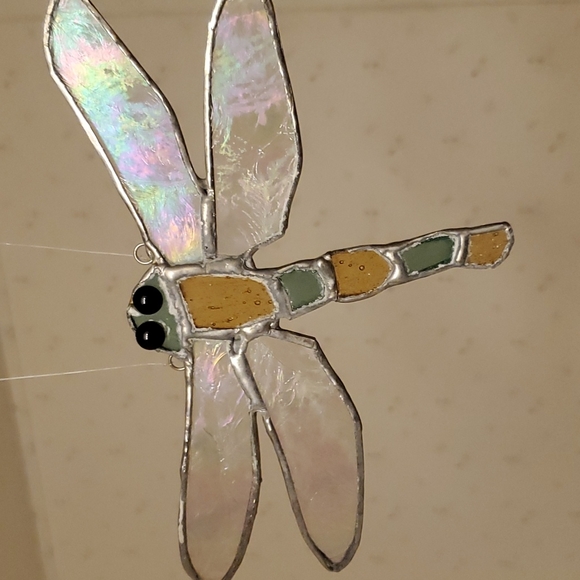 Beautiful Stained Glass Dragonfly - Picture 1 of 1